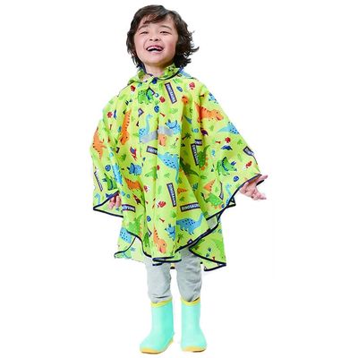 Çoklu Uygulama Astarlı Çocuk Yağmurluk, PVC Polyester Childs Yağmur Panço