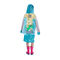 ODM Şeffaf Çocuk Yağmurluk 0.25mm Kalınlık Kapüşonlu Şeffaf Yağmur Ceketi